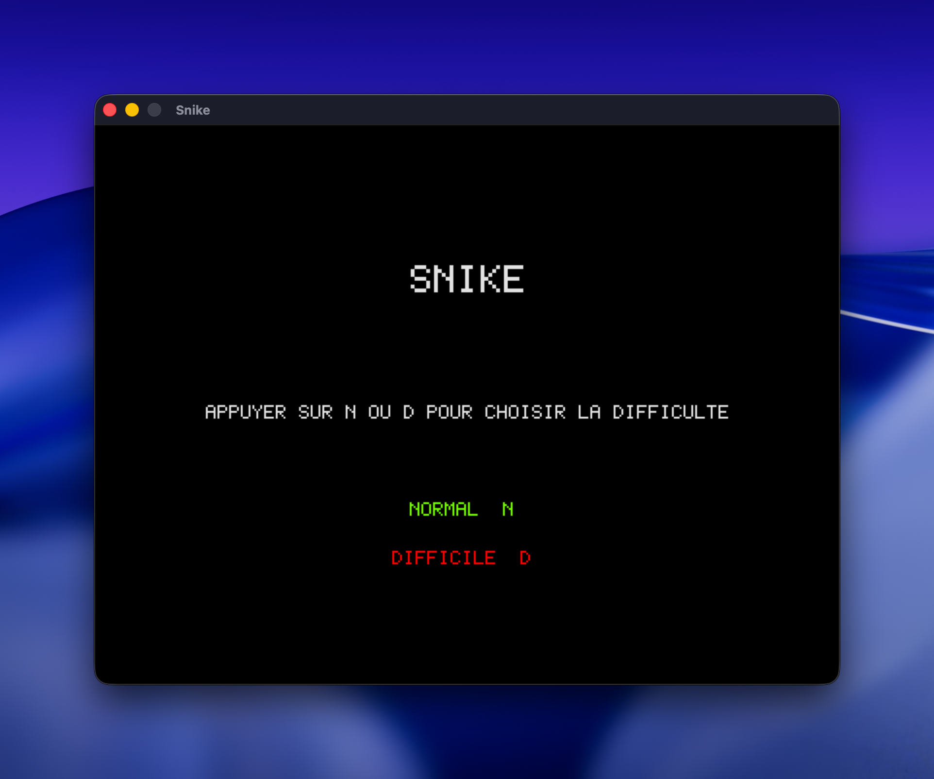 Snike - Snake en C / SDL3